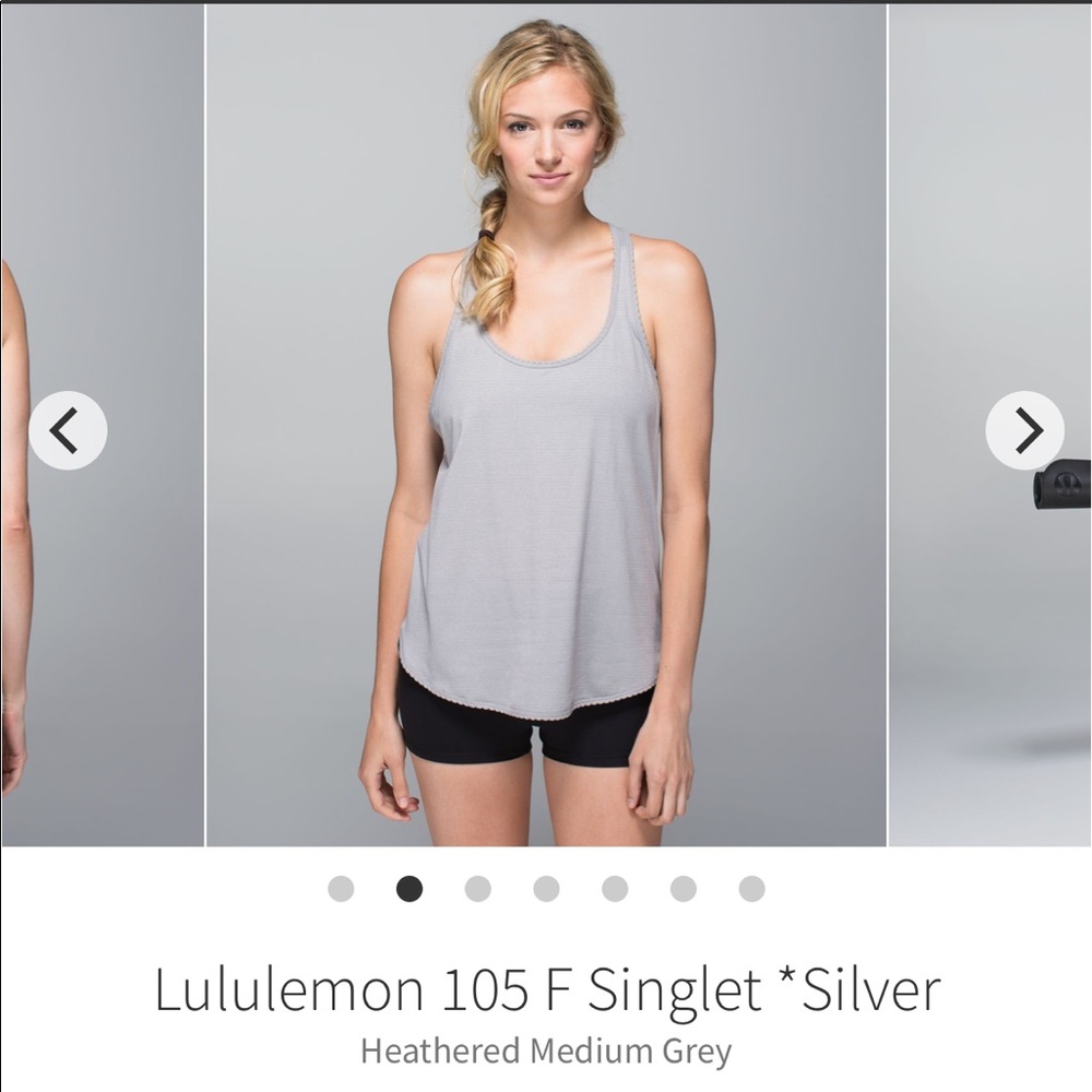 Grey Lululemon tank